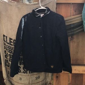 Altamont work jacket navy size small